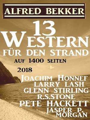 cover image of 13 Western für den Strand 2018